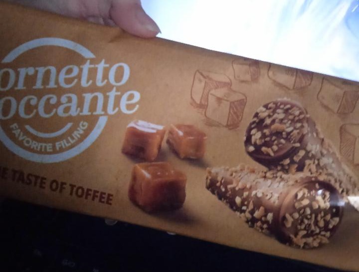 Fotografie - Cornette Croccante with the taste of Toffee