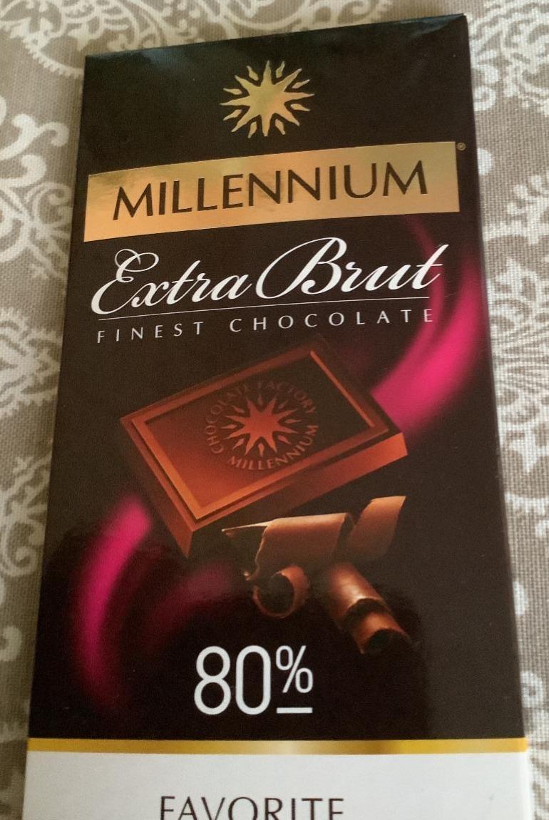 Fotografie - Extra Brut Favorite Dark Chocolate 80% Millennium