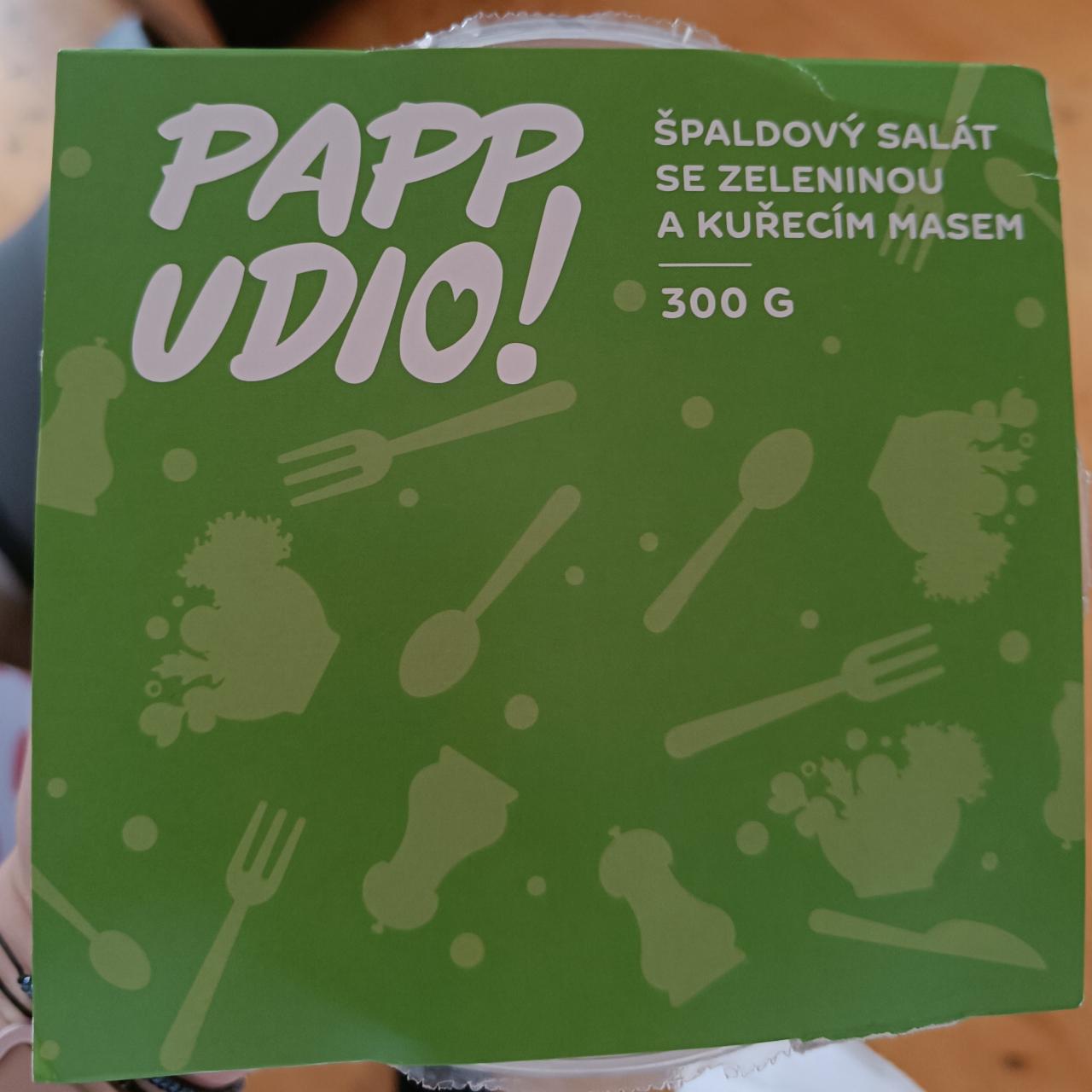 Fotografie - Špaldový salát se zeleninou a kuřecím masem Papp Udio!