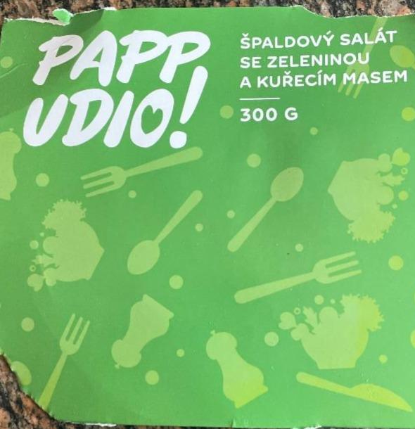 Fotografie - Špaldový salát se zeleninou a kuřecím masem Papp Udio!