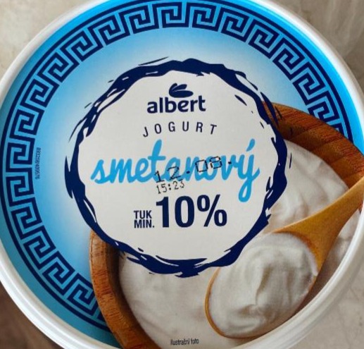 Fotografie - Smetanový jogurt 10% Albert