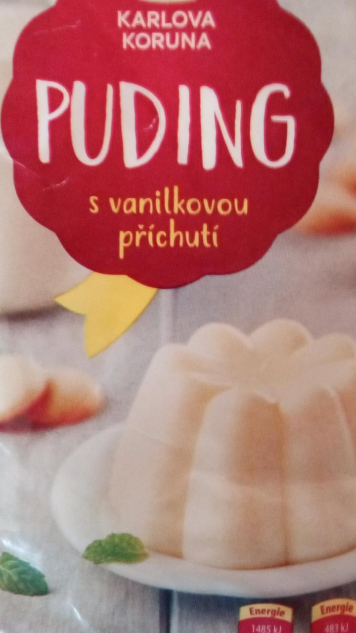 Fotografie - Puding s vanilkovou příchutí hotový výrobek Karlova Koruna