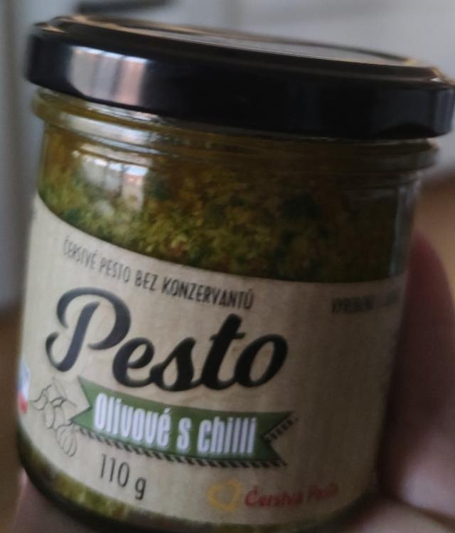 Fotografie - Pesto olivové s chilli Čerstvá pasta