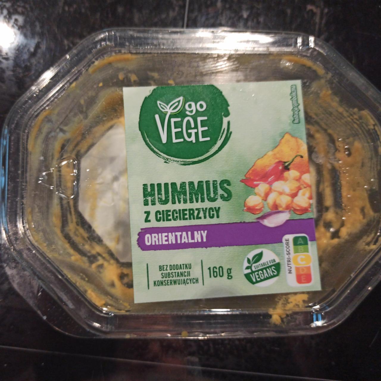 Fotografie - Hummus z ciecierzycy Orientalny Go Vege