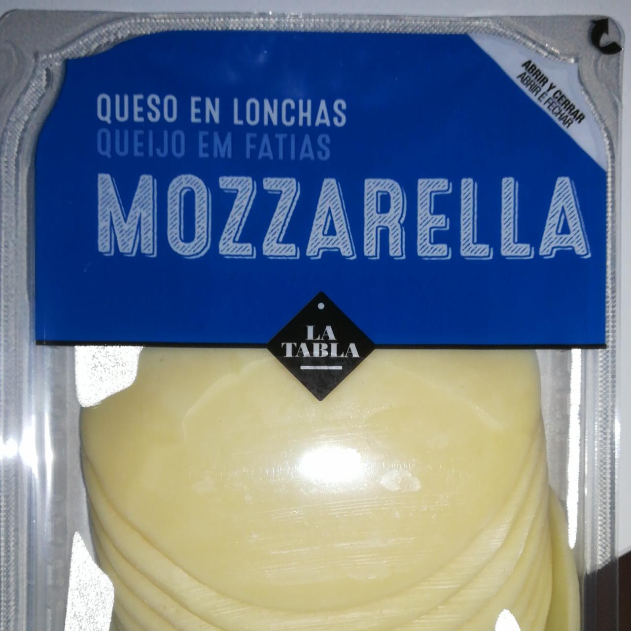 Fotografie - Queso en Lonchas Mozzarella La Tabla