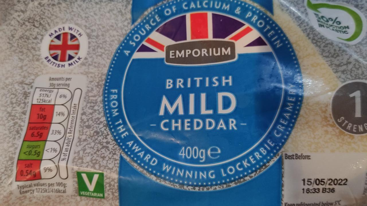 Fotografie - British Mild Cheddar Emporium