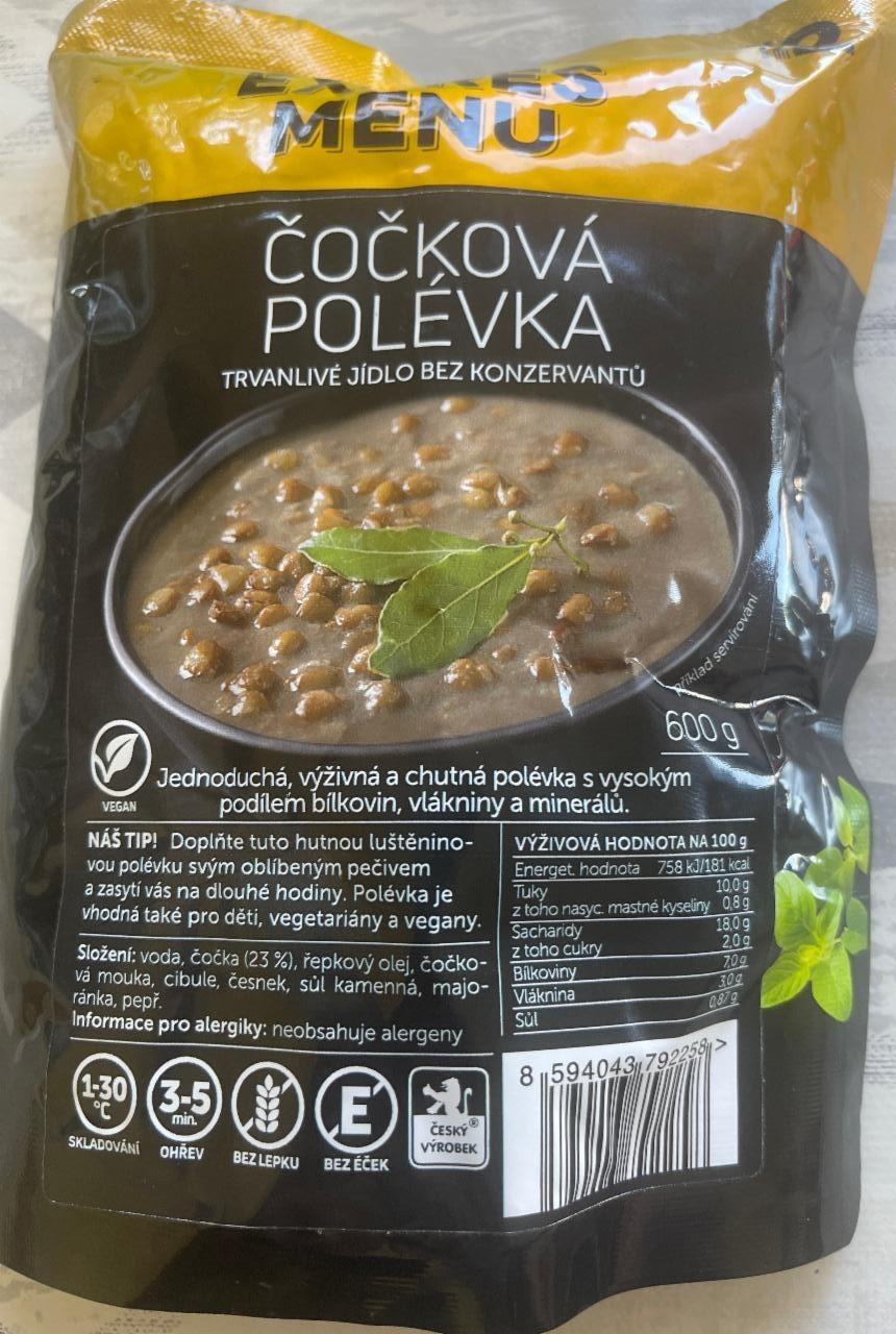 Fotografie - Čočková polévka Expres menu