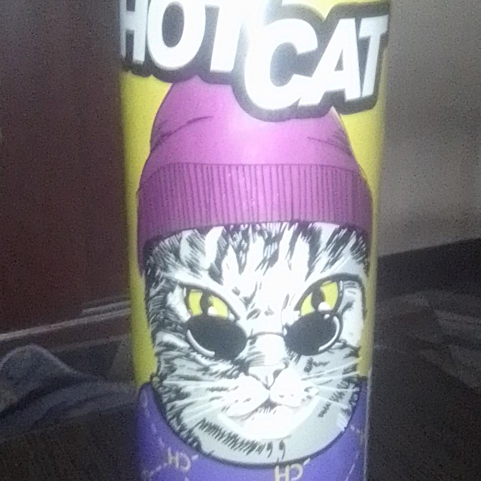 Fotografie - Energetický nápoj multi-fruit Multifruit Hot cat