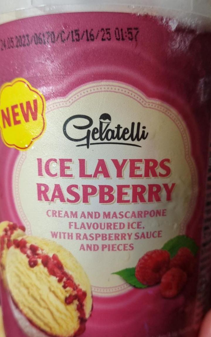 Fotografie - Gelatelli Ice Layers Raspberry