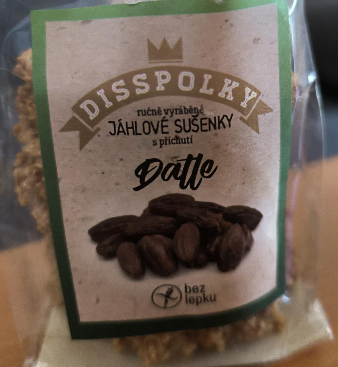 Fotografie - Jáhlové sušenky s příchutí Datle Disspolky