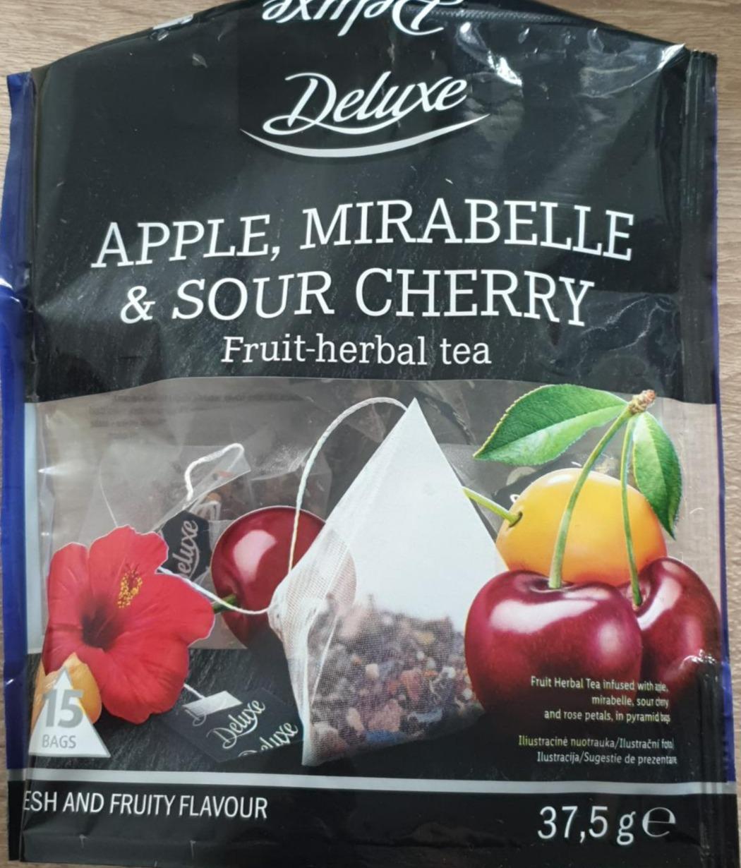 Fotografie - Apple, Mirabelle & Sour Cherry Fruit Herbal tea Deluxe