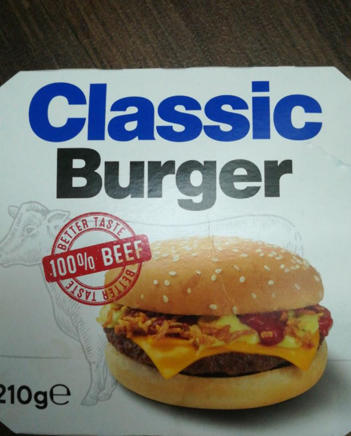 Fotografie - Beef Classic Burger