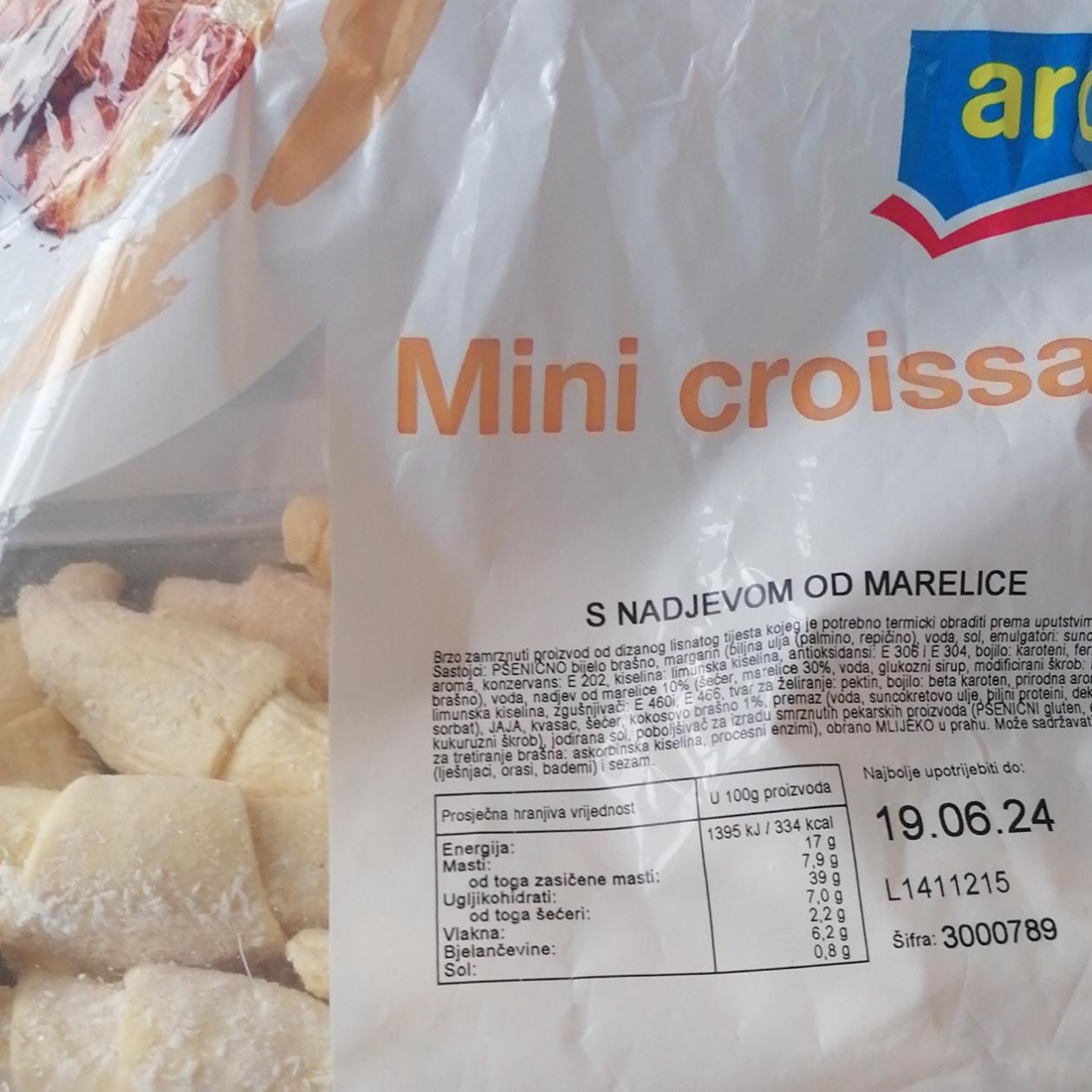 Fotografie - Mini Croissant Aro