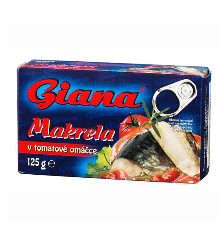 Fotografie - Makrela v tomatové omáčce Giana