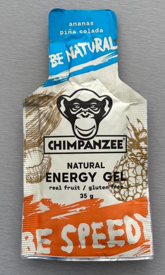 Fotografie - Natural Energy gel Ananas Piña colada Chimpanzee