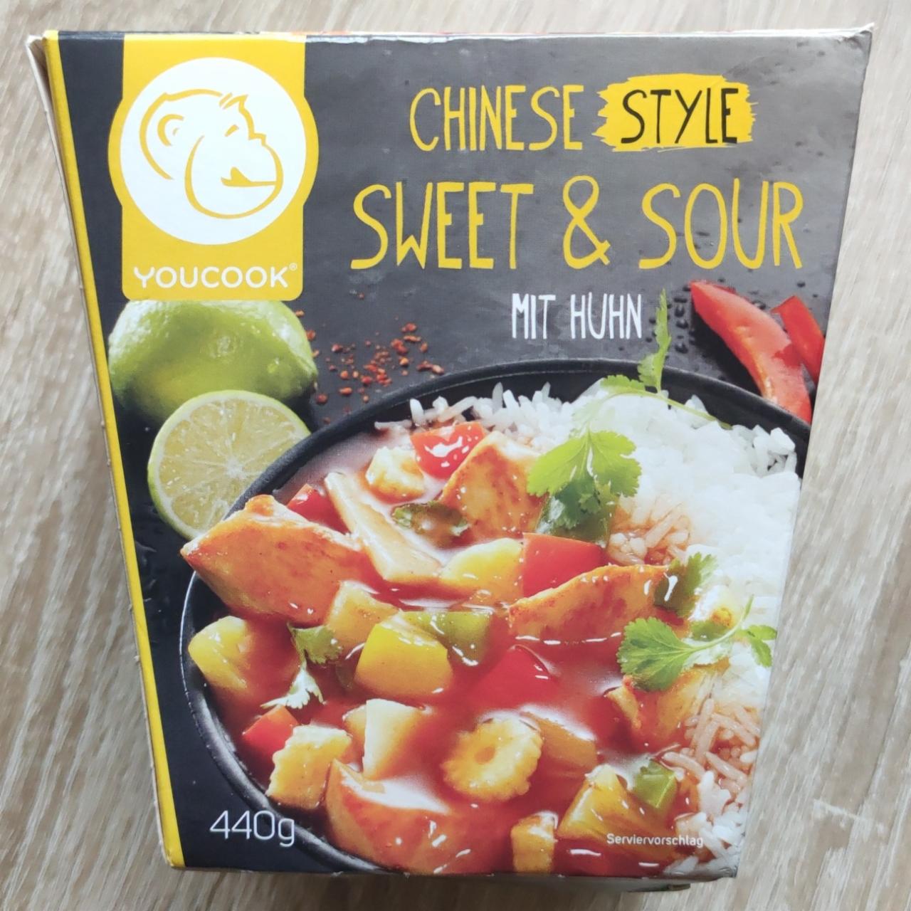 Fotografie - Chinesisches Chicken Sweet & Sour mit Huhn Youcook