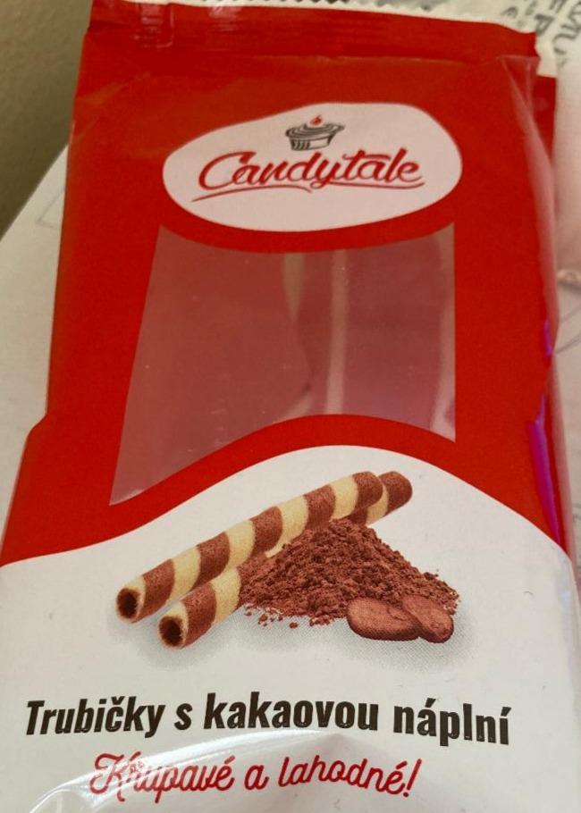 Fotografie - Trubičky s kakaovou náplní Candytale