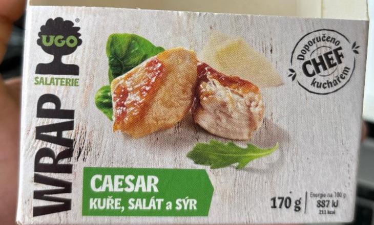 Fotografie - Wrap Caesar kuře, salát, sýr Ugo