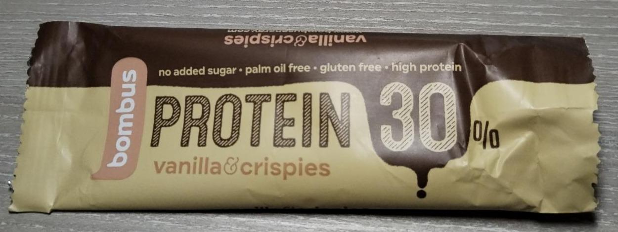 Fotografie - Protein 30% vanilla & crispies Bombus