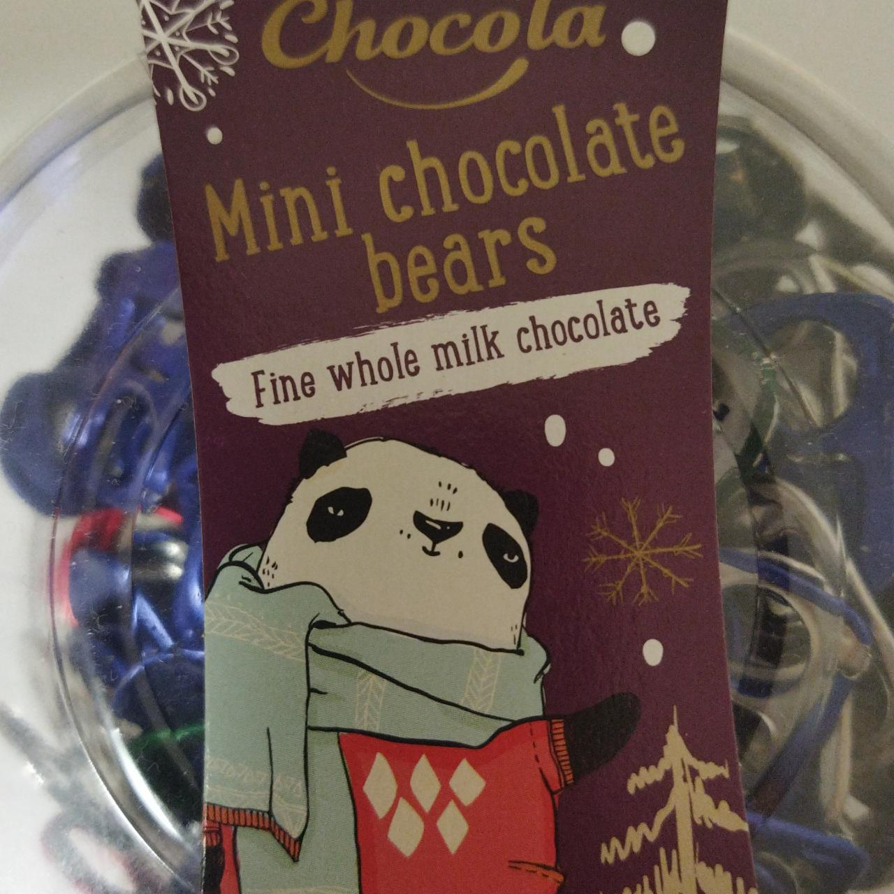 Fotografie - Mini chocolate bears Chocola