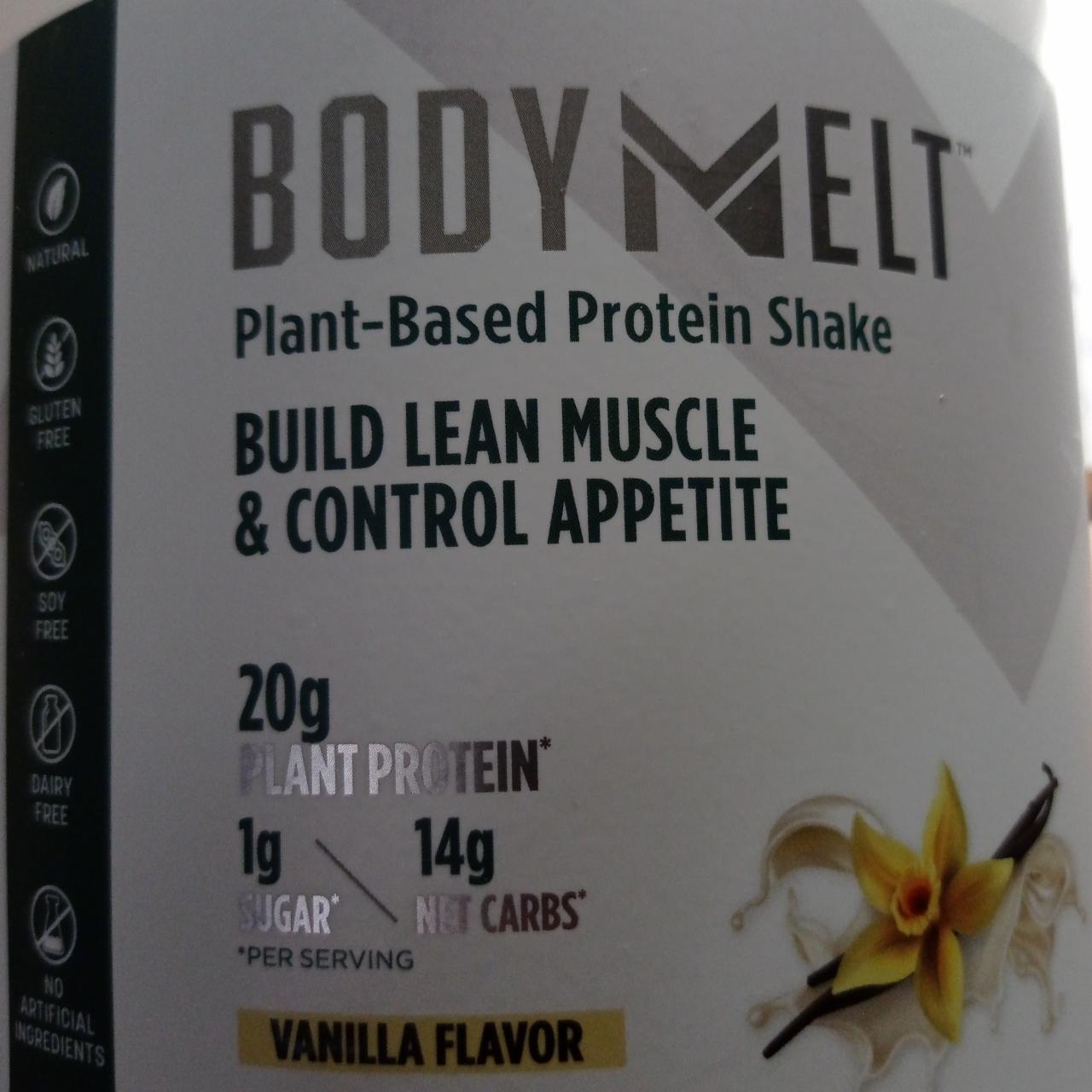 Fotografie - Plant-Based Protein Shake Vanilla Flavor Body Melt