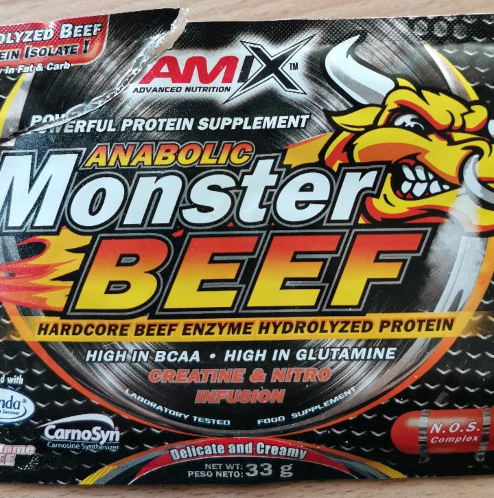 Fotografie - Amix Monster Beef protein