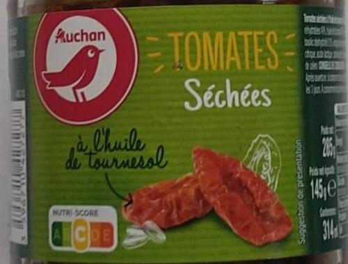 Fotografie - Tomates séchées à l'huile de tournesol Auchan