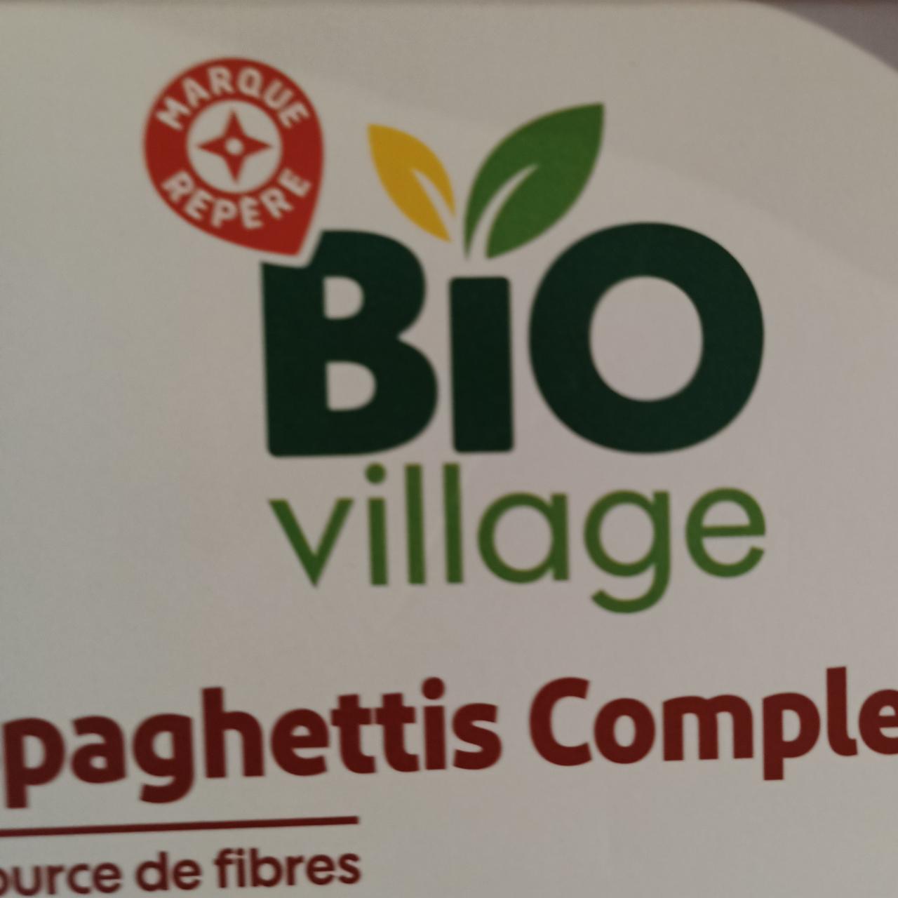 Fotografie - Spaghettis complets Bio Village