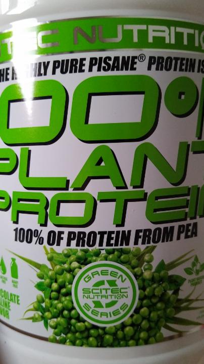 Fotografie - plant protein z hrášku čoko/pralinka 100% Scitec Nutrition