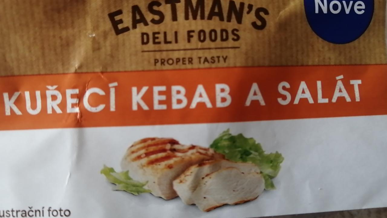 Fotografie - Kuřecí kebab a salát Eastman's deli foods
