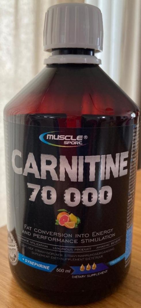 Fotografie - Carnitine 70 000 liquid MuscleSport