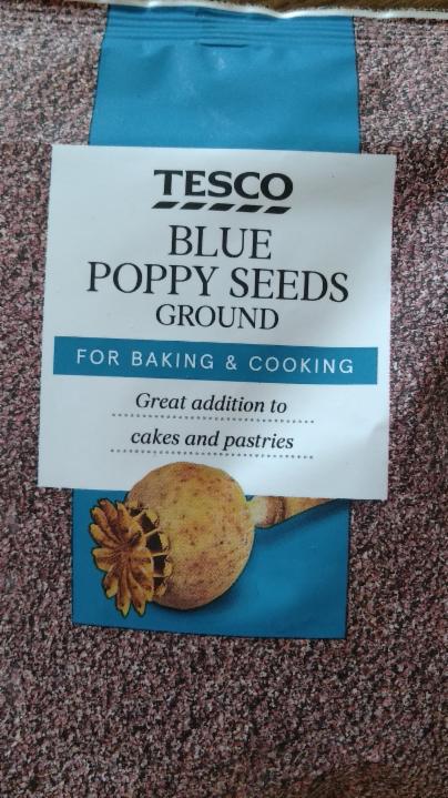 Fotografie - blue poppy seed ground Tesco