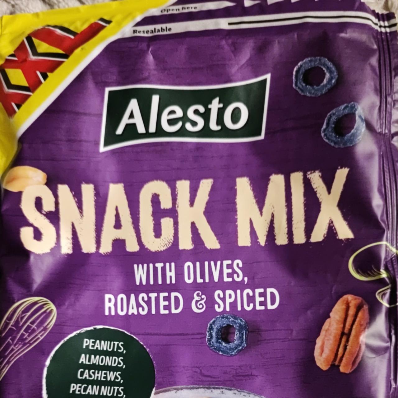 Fotografie - snack mix with olives roasted & spiced Alesto