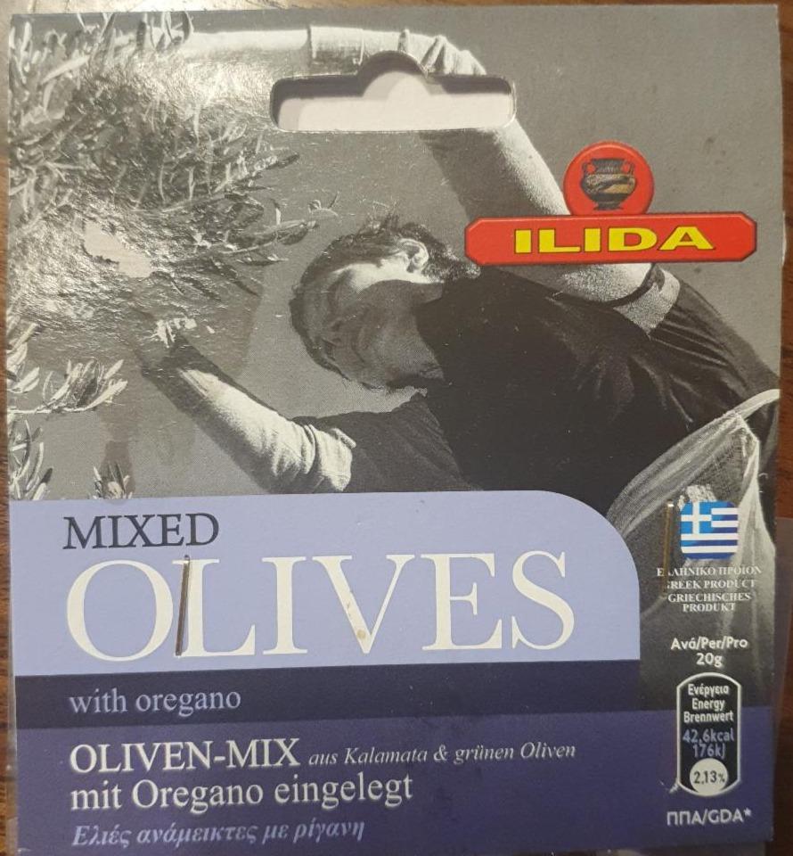 Fotografie - Mixed Olives with oregano Ilida