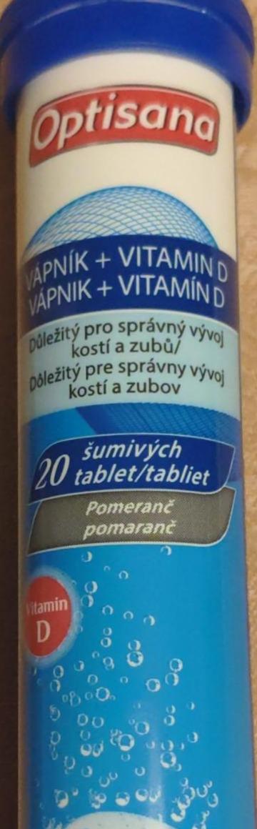 Fotografie - Vápník + Vitamín pomeranč Optisana