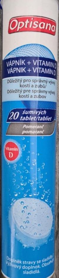 Fotografie - šumivé tablety vápník a vitamín D Optisana