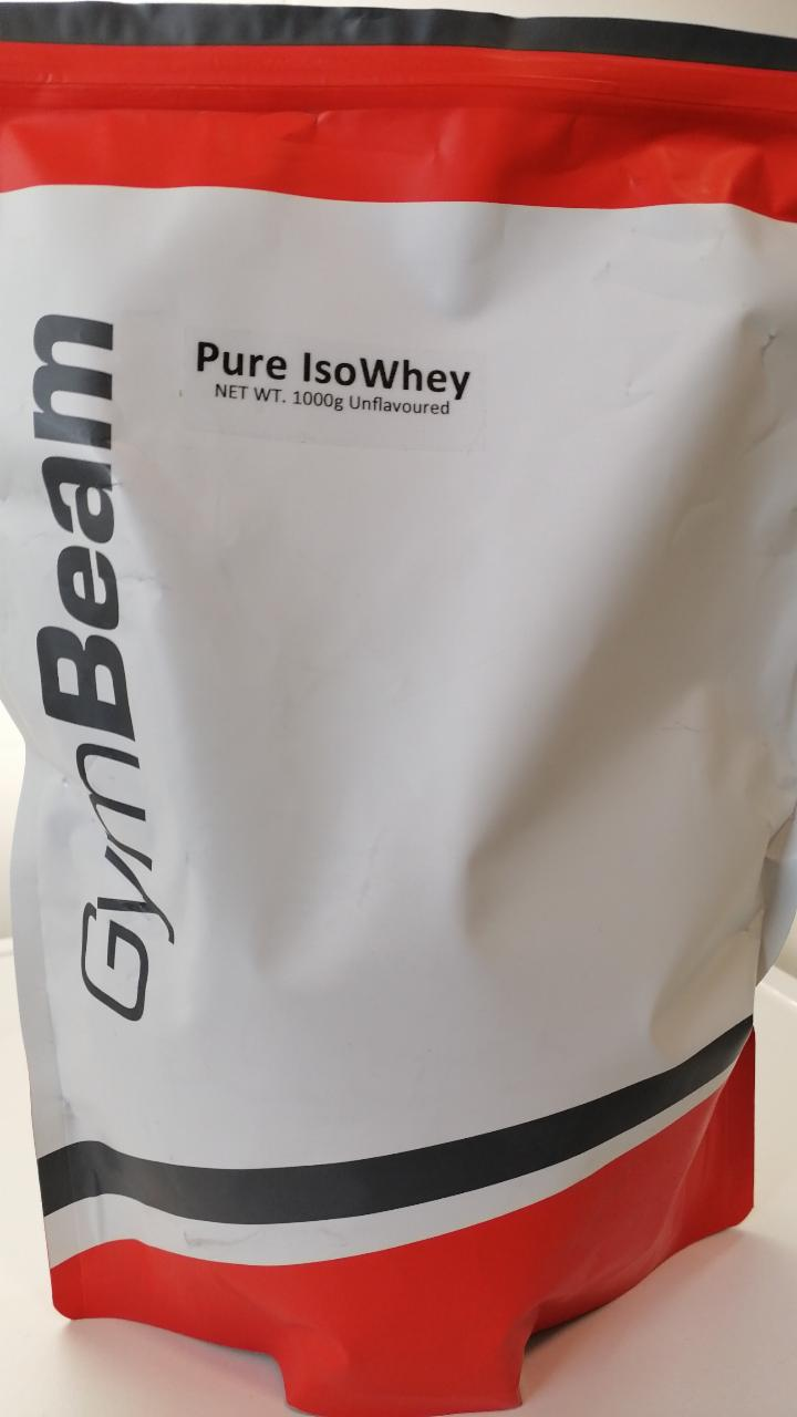 Fotografie - Pure IsoWhey unflavoured GymBeam