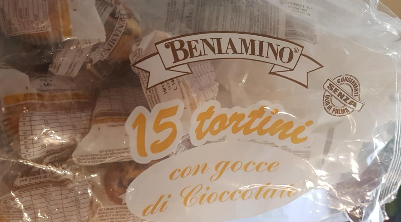 Fotografie - 15 Tortini con Gocce di Cioccolato Beniamino