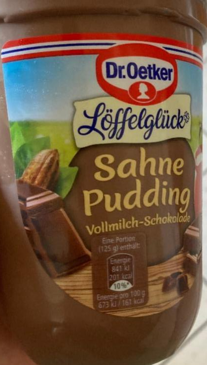 Fotografie - Löffelglück Sahne Pudding Schoko-Haselnuss Dr.Oetker
