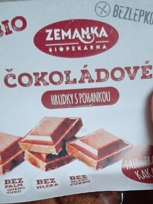 Fotografie - Bio čokoládové hrudky s pohankou Zemanka