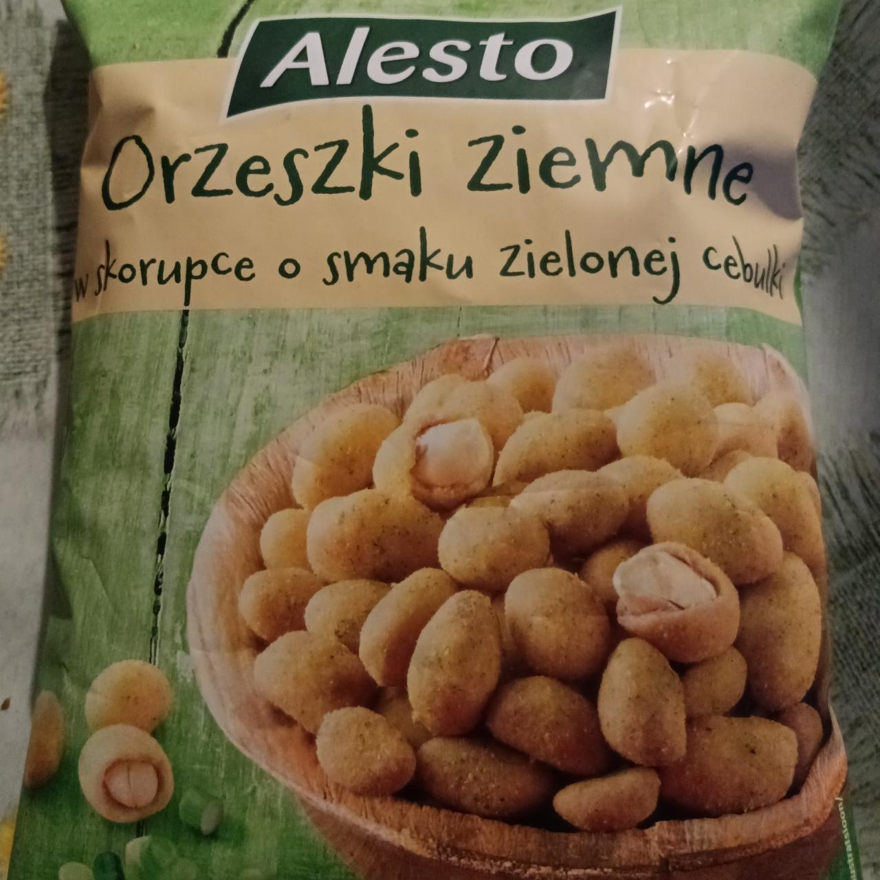 Fotografie - Orzeszki ziemne o smaku zielonej cebulki Alesto