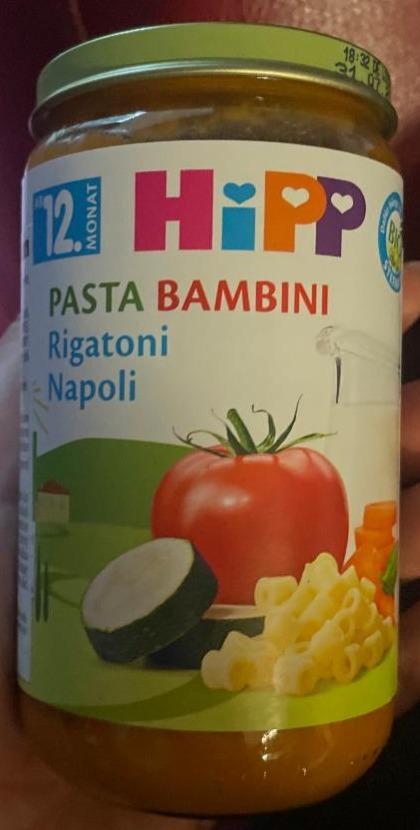 Fotografie - Bio Pasta Bambini Rigatoni Napoli Hipp