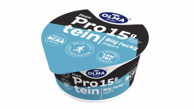 Fotografie - High Protein bílý řecký jogurt 15g Olma