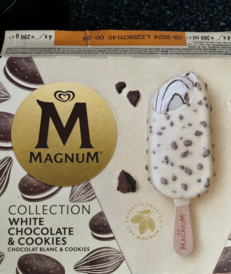 Fotografie - Magnum Collection White Chocolate & Cookies