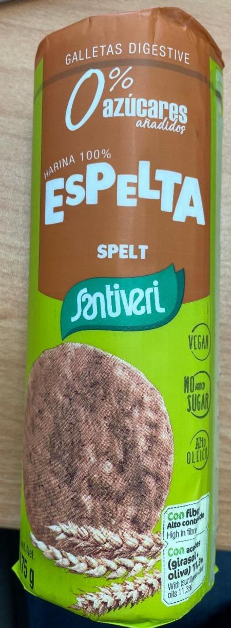 Fotografie - Espelta Spelt 0% azúcares añadidos Santiveri