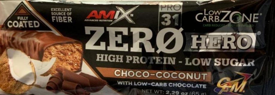 Fotografie - zero hero choco-coconut Amix