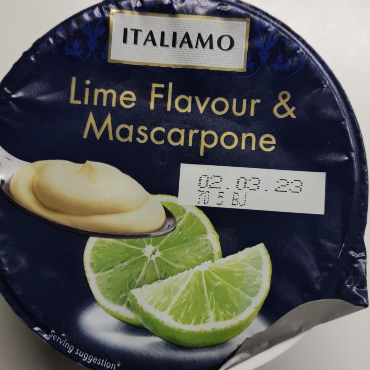 Fotografie - Lime Flavour & Mascarpone Italiamo
