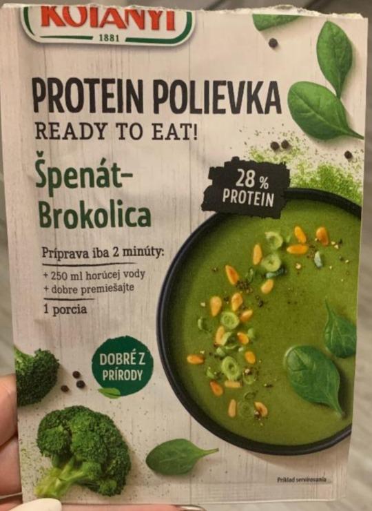 Fotografie - Protein polievka Špenát-Brokolica Kotányi