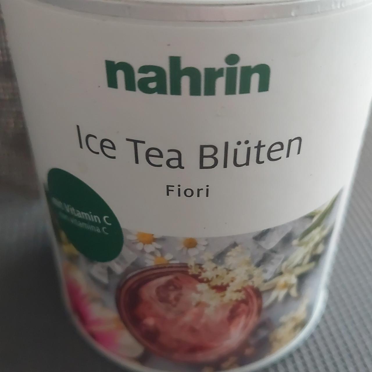 Fotografie - Ice Tea Blüten Fiori Nahrin