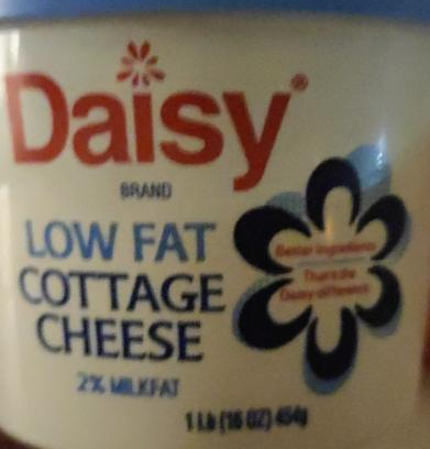 Fotografie - Low fat cottage cheese Daisy